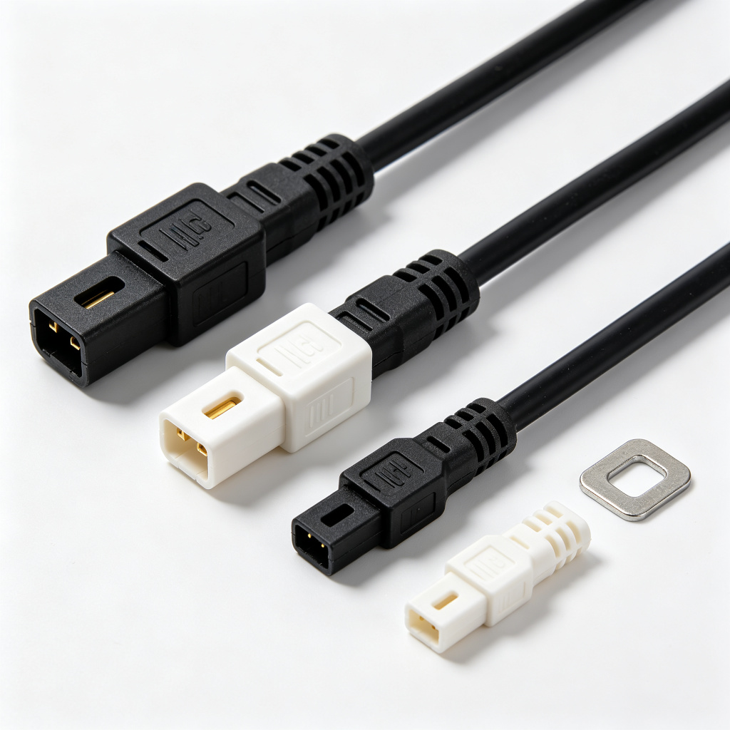 MC4 solar connector clips for PV cable management