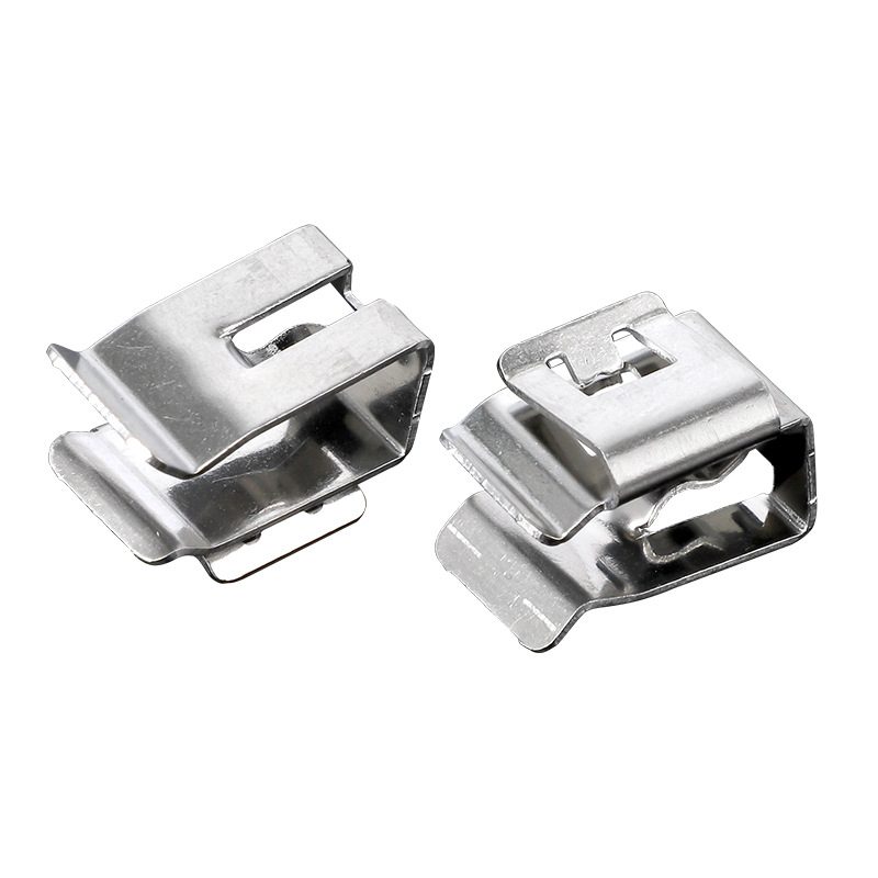 90 Degree Stainless Steel Cable Clip (4mm² 2-wire) - 304 Stainless Steel, Rust-Proof solar PV accessory